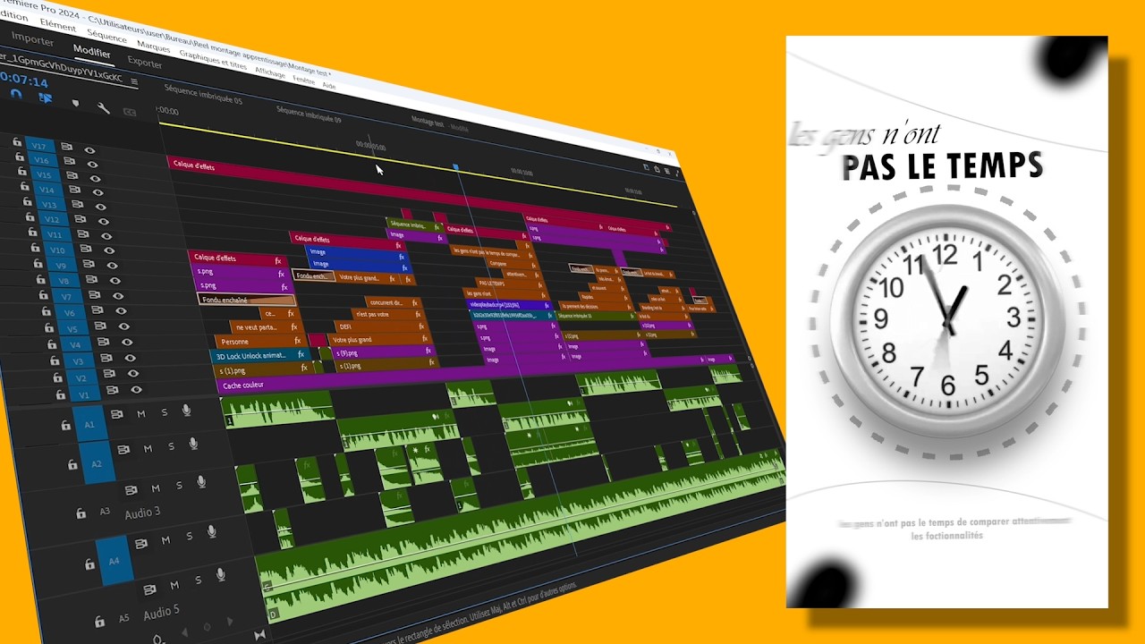 réaliser le montage de votre vidéo TIKTOK , SHORT, REEL, ADS ... qui capte et convertit