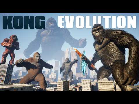 Evolution of KING KONG (1933-2024)