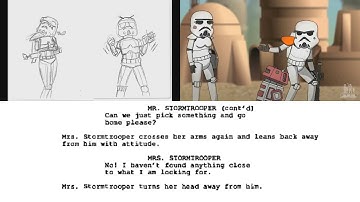 Script to Storyboard - Droids