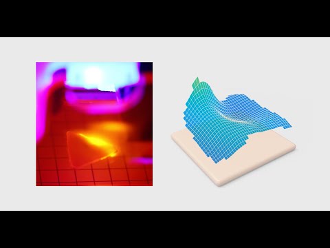 Precision Cooking with Multiwavelength Lasers: temperature data