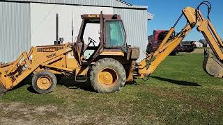 Case 500 Super E Construction King Backhoe