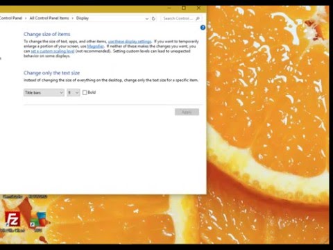 How to increase or change font size on windows 10 menu bar hqdefault