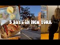 5 Days in New York City (FULL ITINERARY) | Travel vlog