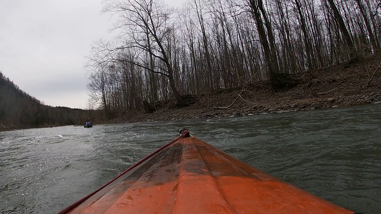 Fultonham to Middleburgh kayaking Schoharie Creek YouTube