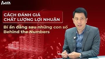 CÁCH ĐÁNH GIÁ CHẤT LƯỢNG LỢI NHUẬN: Bí ẩn đằng sau những con số Behind the Numbers