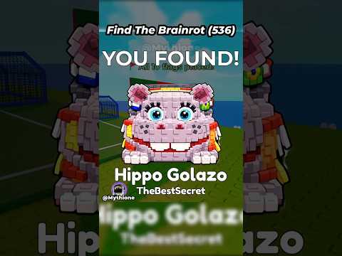 How To Get Hippo Golazo | Find the Brainrot ROBLOX
