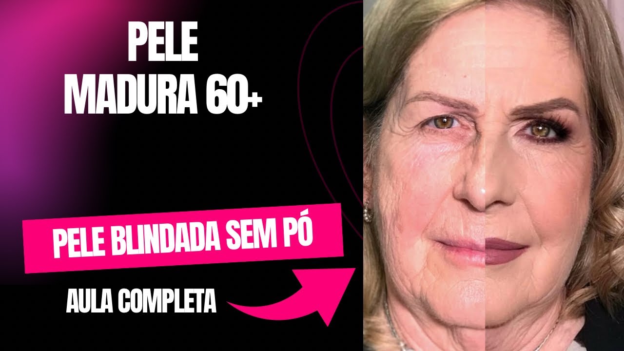 COMO MAQUIAR PELE MADURA (SEM MARCAR LINHAS E RUGAS) técnica exclusiva by Cleia Liller