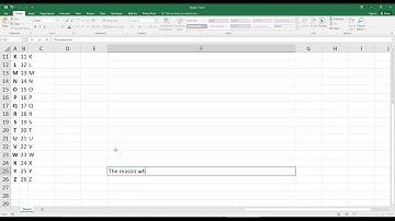 How to Convert Alphabet Characters into Numbers and Vice Versa in Excel. [HD]