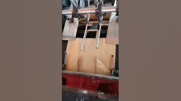 amazing skills mechanical engineer advance machine paper bag full automatically with handle