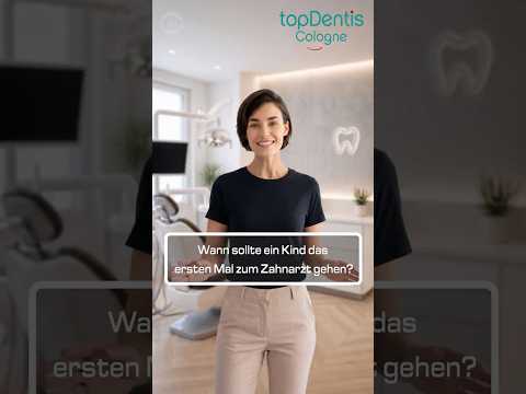 Wann sollte ein Kind zum ersten Mal zum Zahnarzt? – topDentis Cologne
