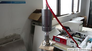 Ultrasonic Homogenizer 20khz 2000watt Testing @Sino Sonics