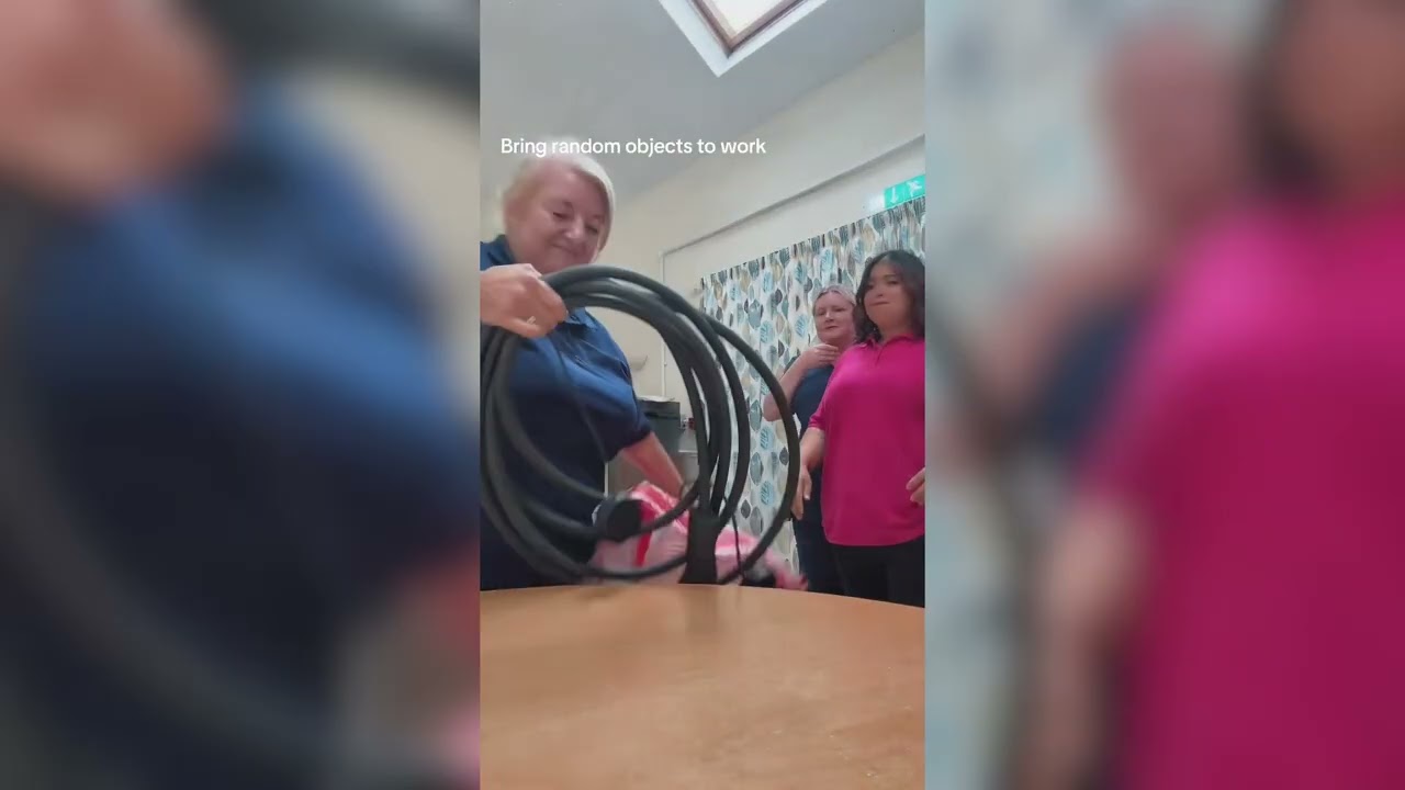 If I were to randomly bring one item to work, guess what it would be? #random#challenge#USA#fyp