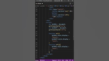 Bulb ON/OFF | HTML, CSS and JavaScript