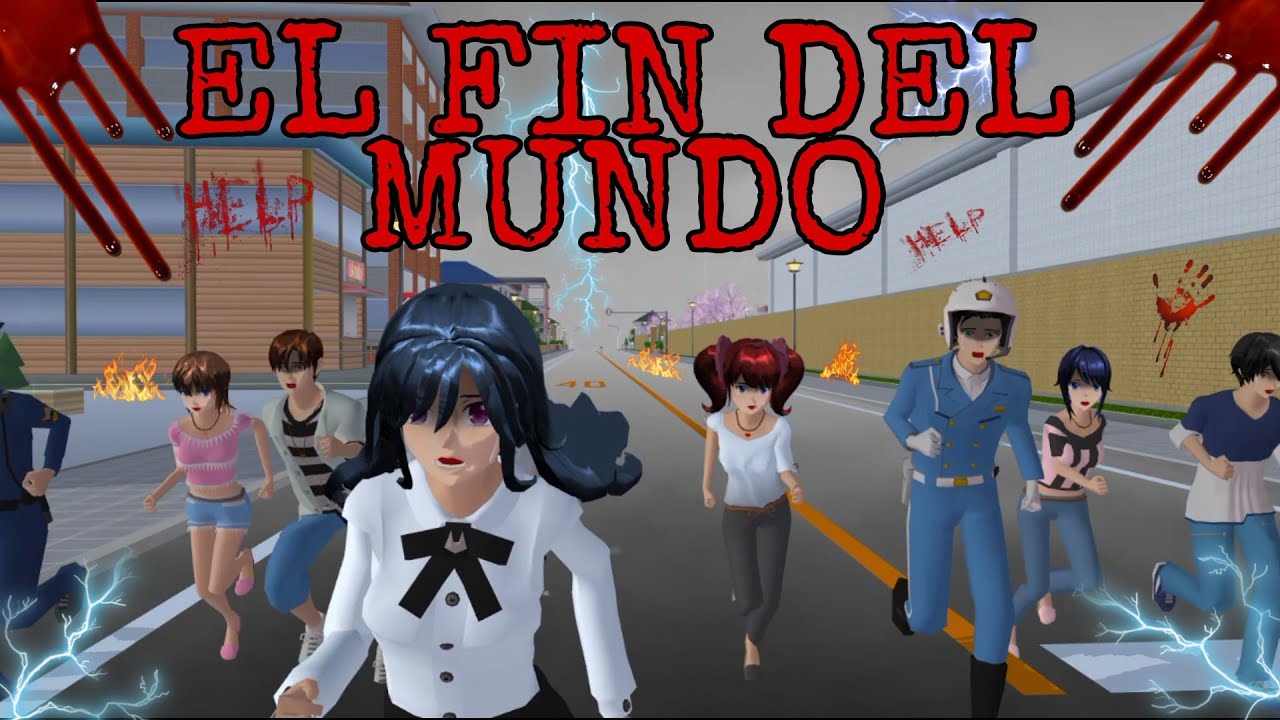 EL FIN DEL MUNDO | Sakura School Simulator |•Mini película•| °Short film° | Fanyzay
