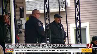 Victims identified; man arrested for double homicide