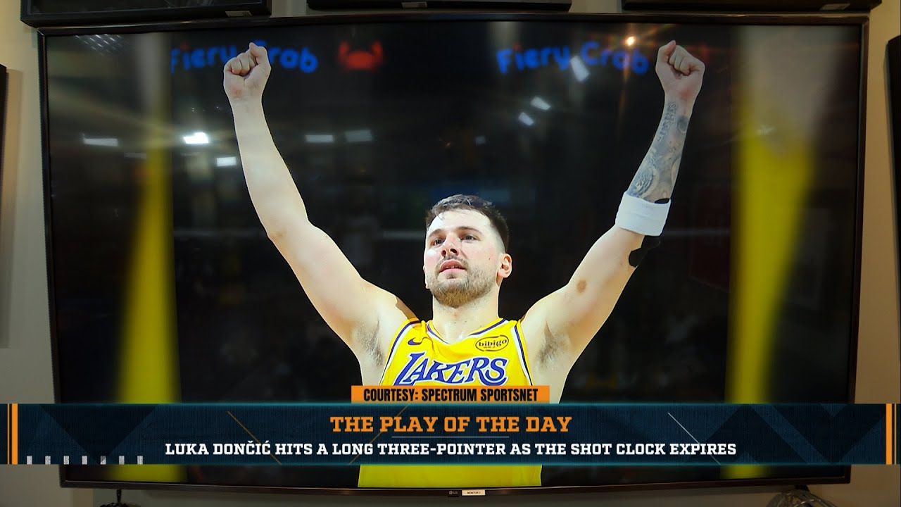 Play Of The Day: Luka Doncic Hits Long 3-Pointer As The Shot Clock ...