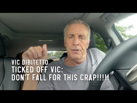 Ticked Off Vic: DON'T FALL FOR THIS CRAP!!!!!