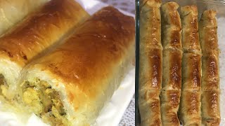 ورقة الفيلو معمرة بالدجاج بدون قلي كاتجي مقرمشة ولذيذة جداRecette ramadan facile