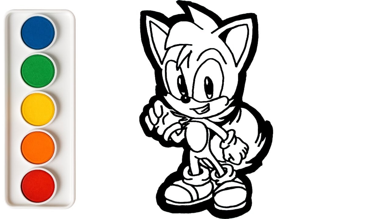 How to draw 🎨 Coloring for kids 🌈 Easy Drawing and Coloring for Kids