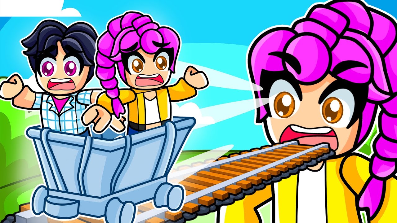 ¡RUMI PASEA en UNA Montaña Rusa Dentro de HUNTRIX en Roblox! Kpop Demon Hunter