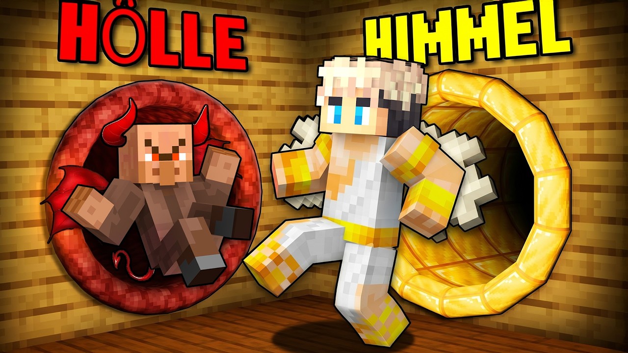 LUMEXX WÄHLT ENGEL vs. TEUFEL TÜR in Minecraft!