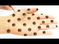 Stylish Gol Tikki Mehndi Design New | Easy Arabic Mehndi Design | Simple Henna Mehndi Design