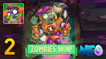 Plants vs Zombies: Heroes - Gameplay Walkthrough Part 2 - Welcome to Command Center (iOS, Android)