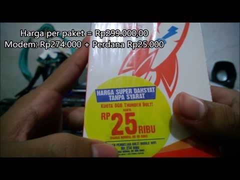 UnBoxing + Little Review Mobile Wifi Bolt! 4G ~ ZTE MF90 [The First 4G LTE Wifi Router in Indonesia]