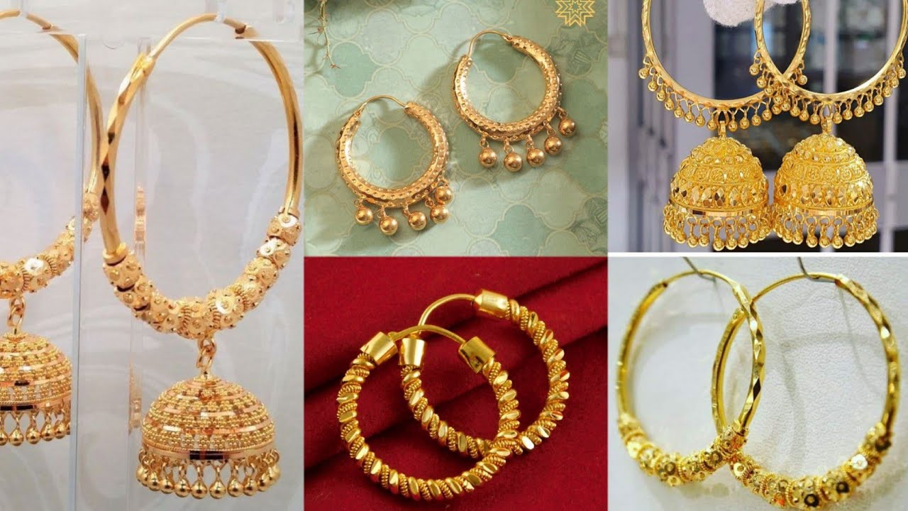 Buy Mangalsutra silver hoop earrings Online - Unniyarcha