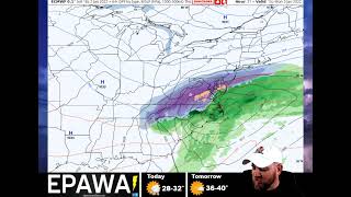 Daily forecast video Monday January 3rd, 2022