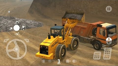Heavy Machines & Mining Simulator #2 Loader Truck Driving Simulator Android Gameplay kepçe kamyon