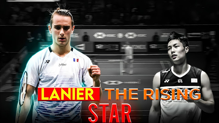 Taipei Chou Tien Chen vs French Alex Lanier:Epic Badminton Showdown!#trending#viralvideo #badminton