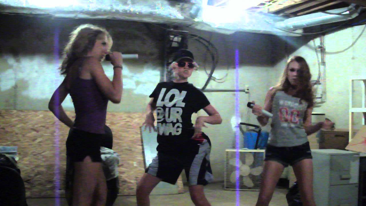 random people dancing in my basement! - YouTube