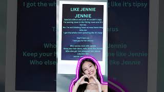 Download Lagu JENNIE (제니) - LIKE JENNIE (가사) Easy Lyrics MP3