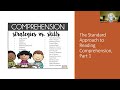 Literacy Strategies and Comprehension