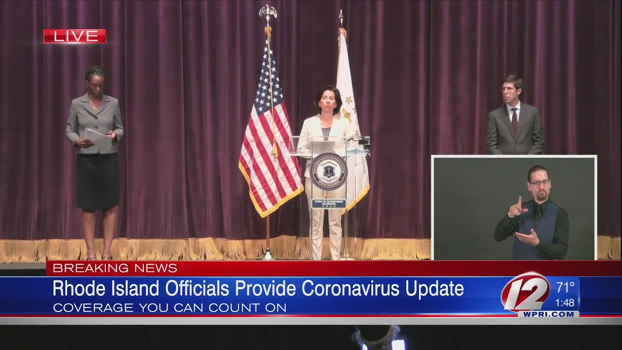VIDEO NOW: Gov. Raimondo, Dr. Alexander-Scott take questions - YouTube