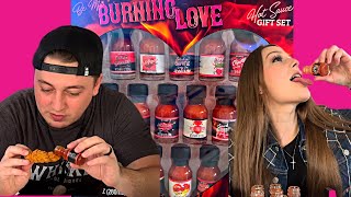 Be My Burning Love Hot Sauce Review😍‼️❤️ (GET THIS FOR VALENTINES DAY) by Wilks Fam 116 views 1 year ago 17 minutes