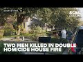 Georgetown police investigate double homicide after house fire