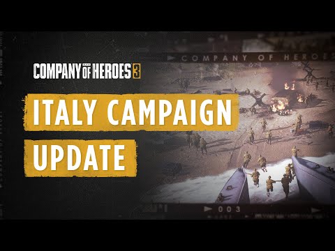 Company of Heroes 3 // Italy Campaign Update