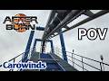 Afterburn Front Row POV | Carowinds AMAZING Inverted Coaster