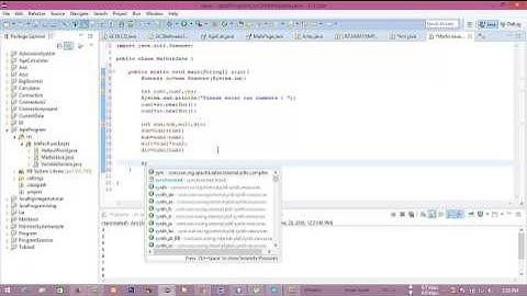 Java prog #3 Addition subtraction multiplication Division and Remainder in java programming
