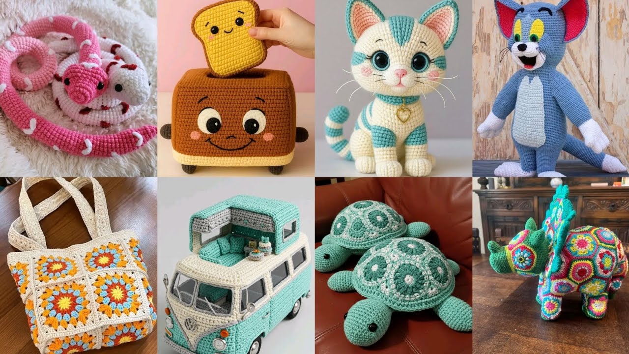 Most beautiful & attractive crochet handmade items and ideas part 15 2025 