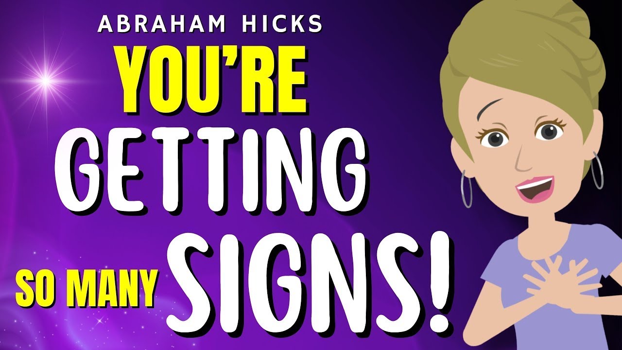 You're Getting So Many Signs - Are You READY To Hear This? 🦋⭐ Abraham Hicks