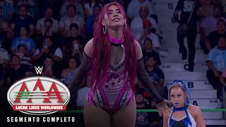 SEGMENTO COMPLETO: La Catalina llega al ring de Lucha Libre AAA para su debut, 9 de Mayo, 2026
