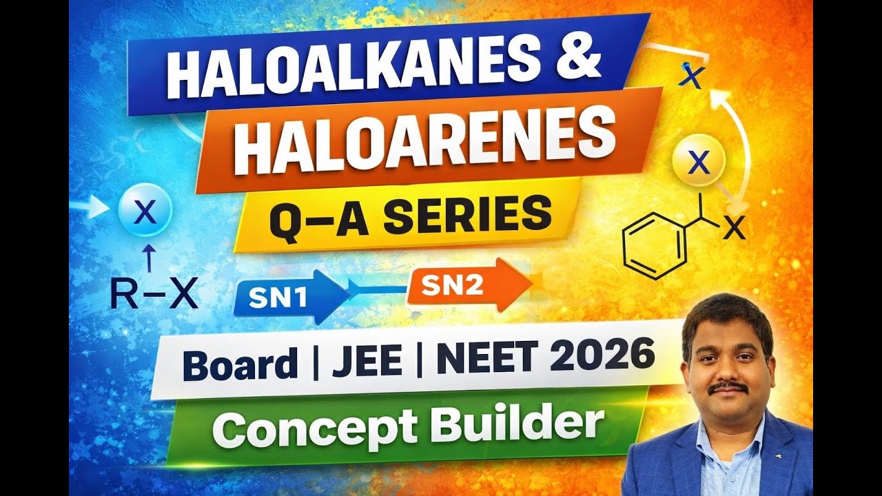 [Haloalkanes & Haloarenes | Question Answer Series 🔥Concept Builder for Board, JEE 2026 & NEET 2026]