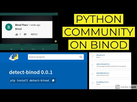 BINOD Python /Python packages on BINOD !!!!