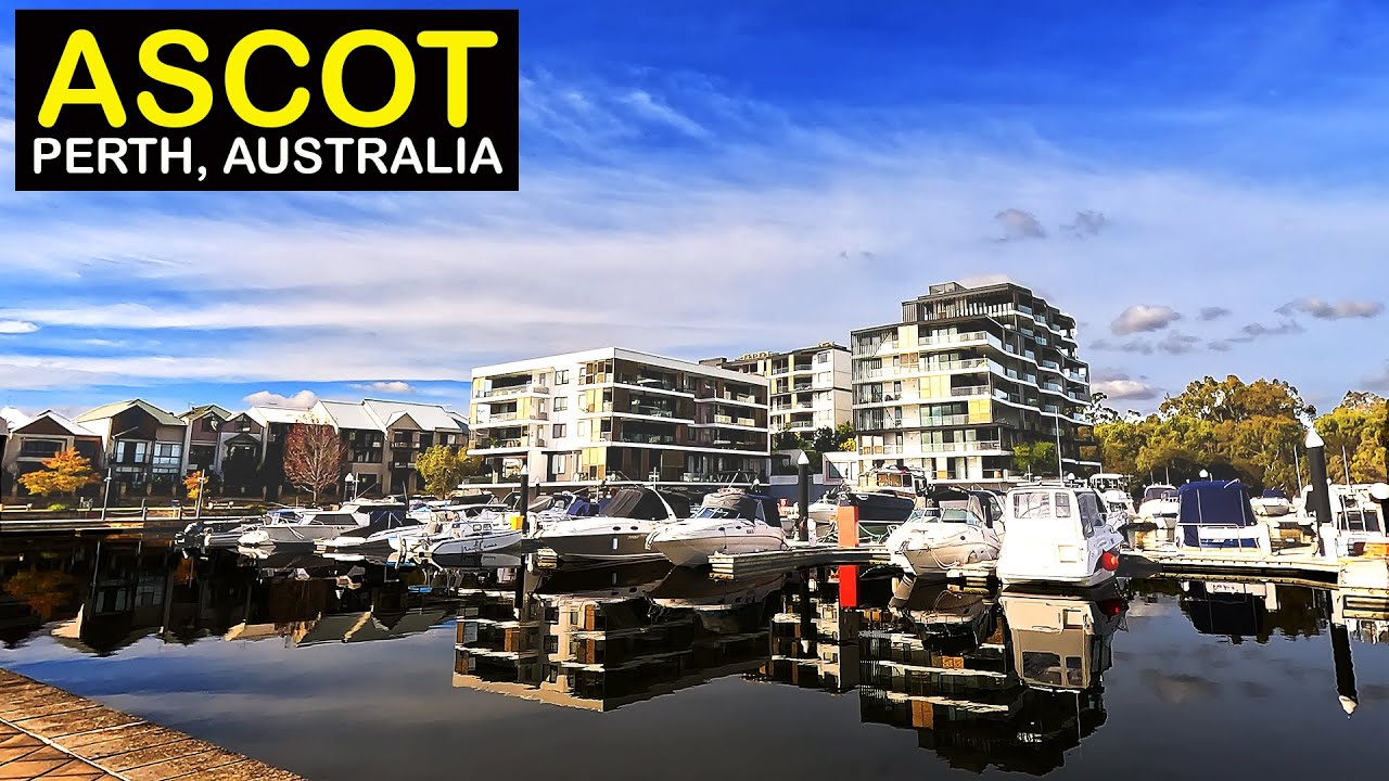 ASCOT (Perth,  Australia) - Amazing Suburb for Horses!! - Suburb Tour 4K
