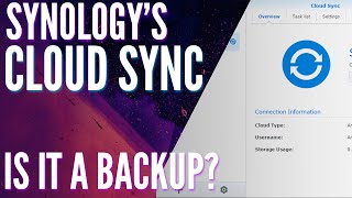 Can Synology's Cloud Sync be Used as a Backup Tool?