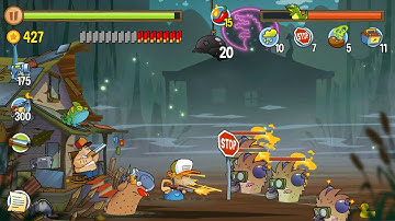 Swamp Attack - Episode 9. Level 17 Gameplay Android walkthroug