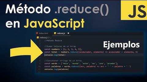 ✅ Aprende a usar el método reduce() en JavaScript con Ejemplos Prácticos  #developer #javascript